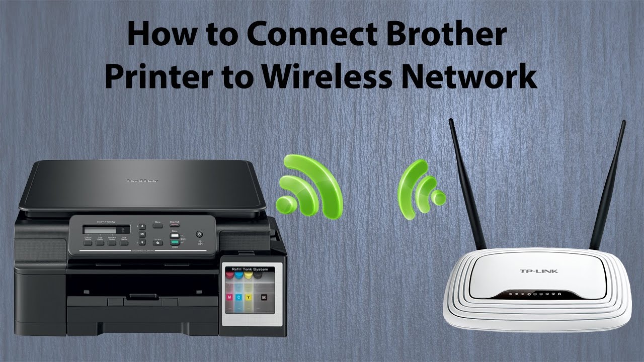 brother printer to wifi