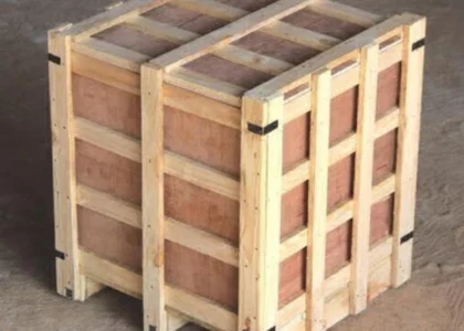 wooden box for packaging