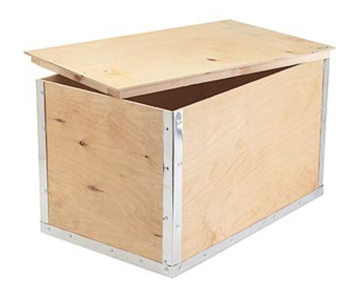 wooden box for packaging
