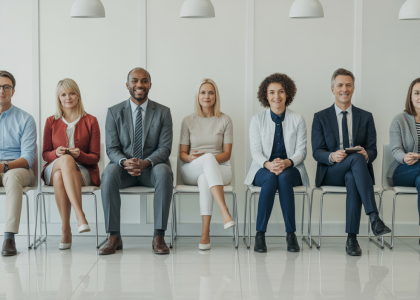 Walk-in clinic waiting room