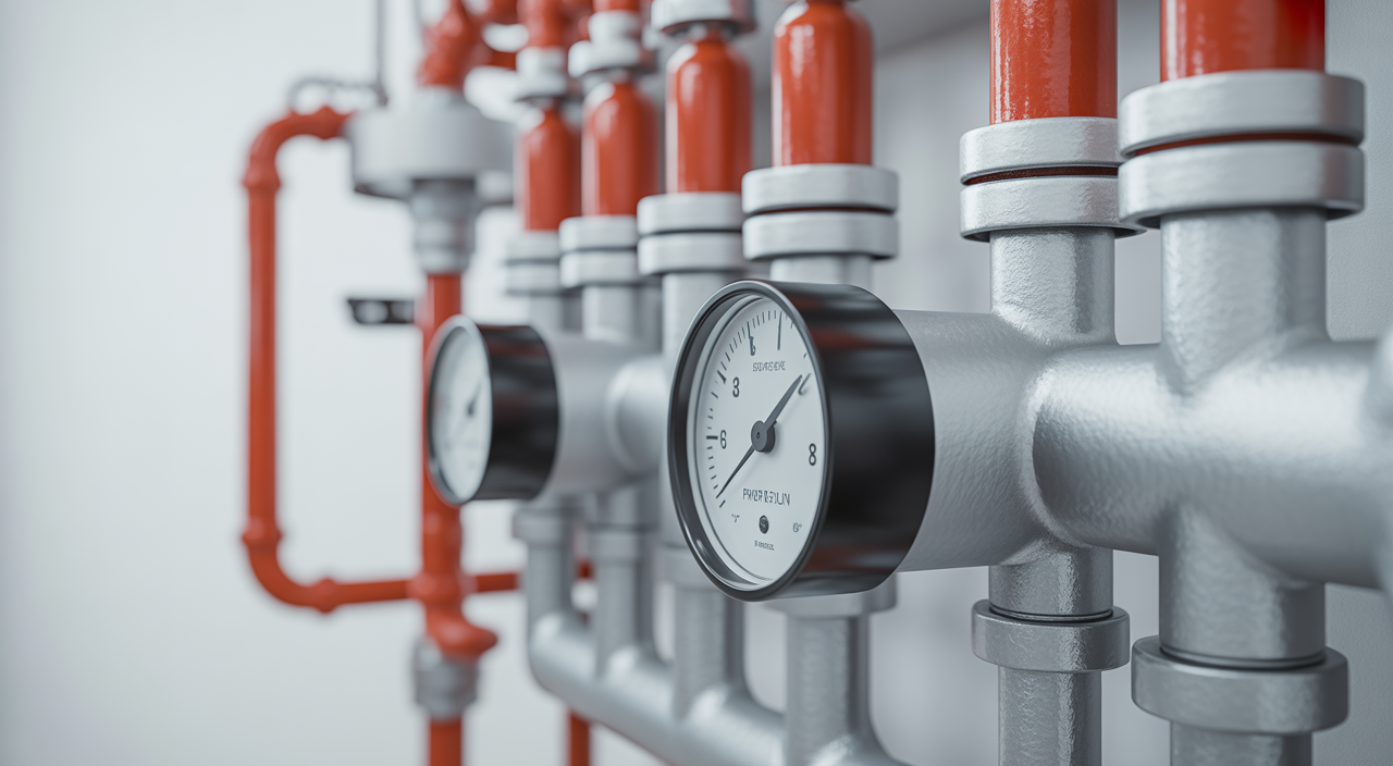 Expert technicians performing fire suppression system repair in Los Angeles