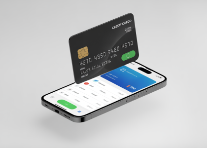 UPI Credit Card on smartphone