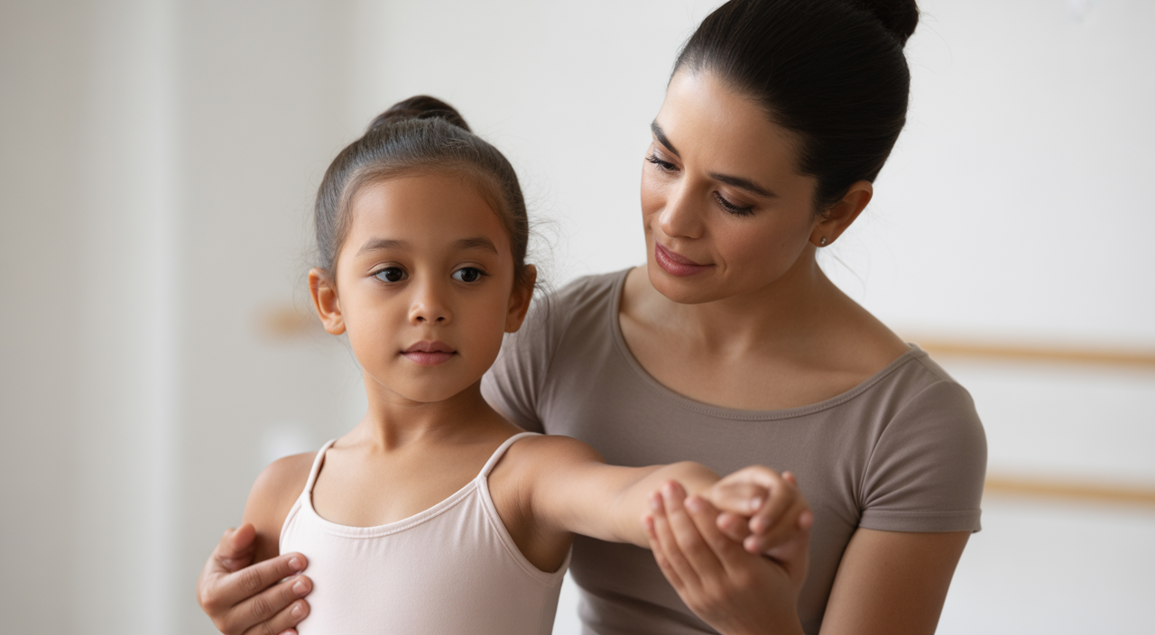 Students training at the National Ballet School in Toronto